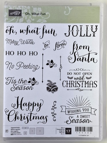 Stampin oh what fun - oh,