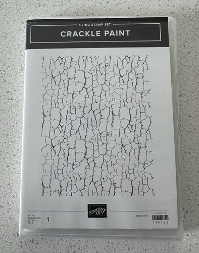 Stampin crackle paint - stampin', up!