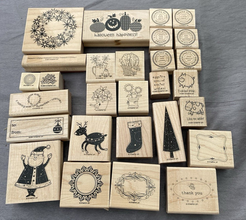 Stampin assorted mounted - assorted,