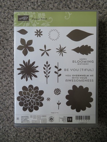 Stampin flower patch - up!,