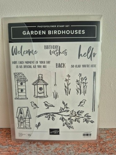 Stampin garden birdhouses - stampin, up!