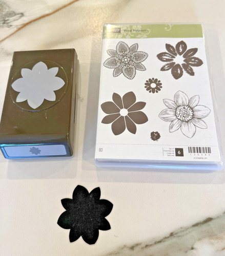Stampin floral petals - up, stamp