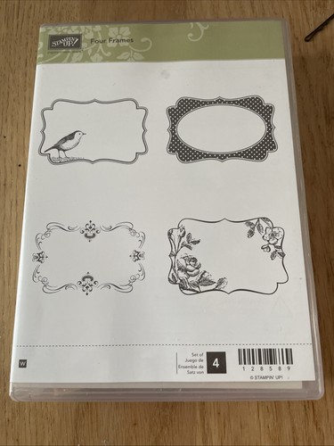Stampin four frames wood - stampin,