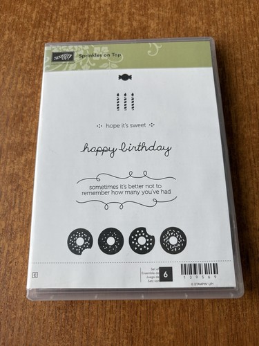 Stampin sprinkles top - up, on
