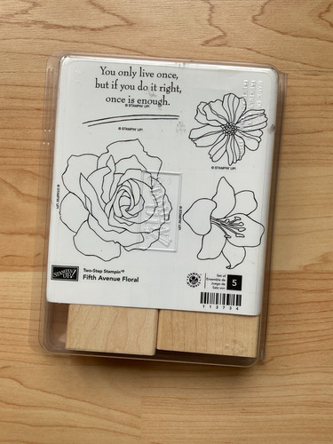 Stampin fifth avenue - up, floral