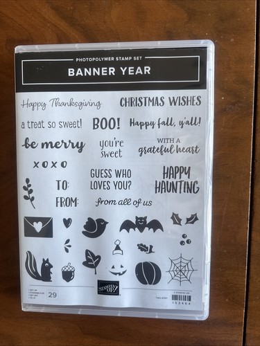 Stampin banner year stamp - up!,