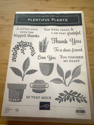 Stampin plentiful plants - up!,