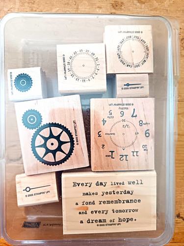 Stampin rubber stamp set - stampin',