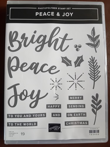 Peace and joy - joy, stamp