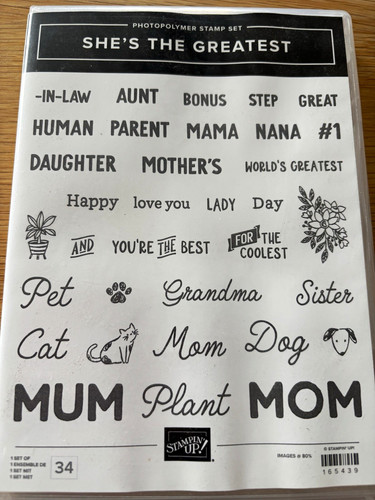 Stampin she s the - stampin', up!
