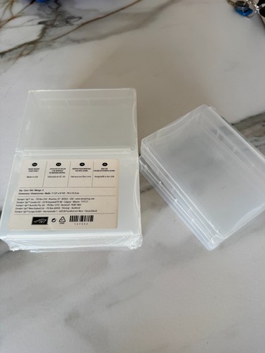 Stampin wood mount boxes - up,