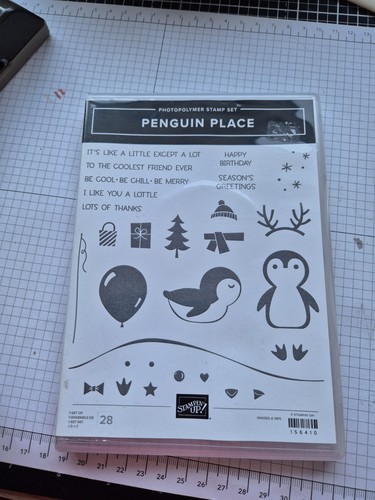Stampin penguin place - up,