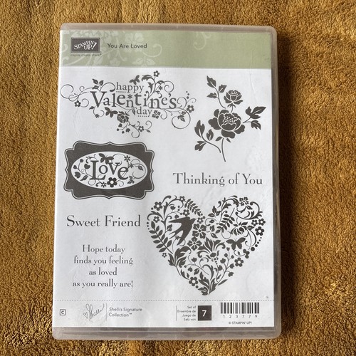 Stampin rubber stamp set - up!,