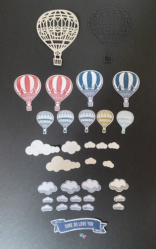 Stamped images die cut - images, die-cut