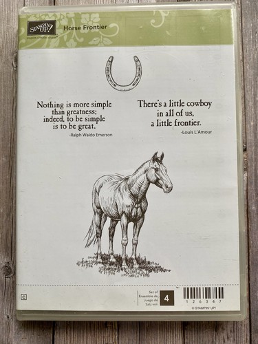 Stampin horse frontier - stampin’,
