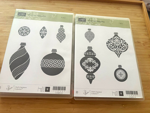Stampin ornament - up!,