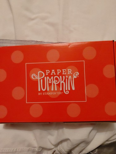 Stamping paper pumpkin kit - up,