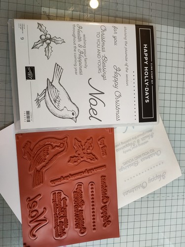 Stampin happy holly days - stampin,