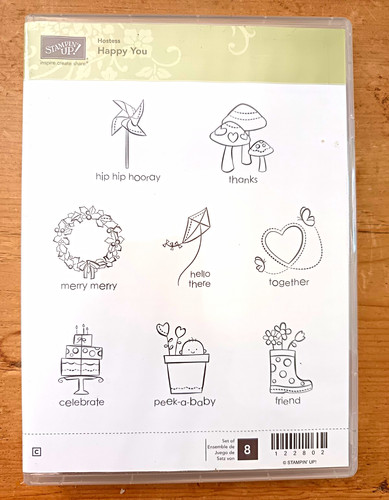 Stampin happy you clear - up!,