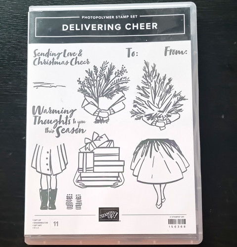 Stampin delivering cheer - stampin',