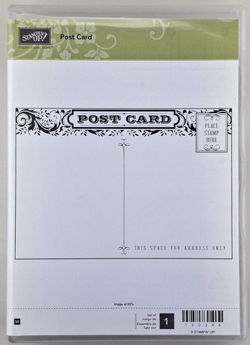 Stampin post card - up!,