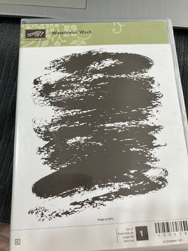 Stampin watercolor wash - up,