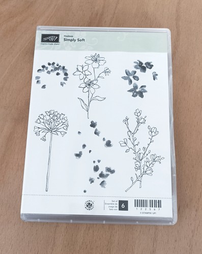 Stampin red rubber stamp - up,