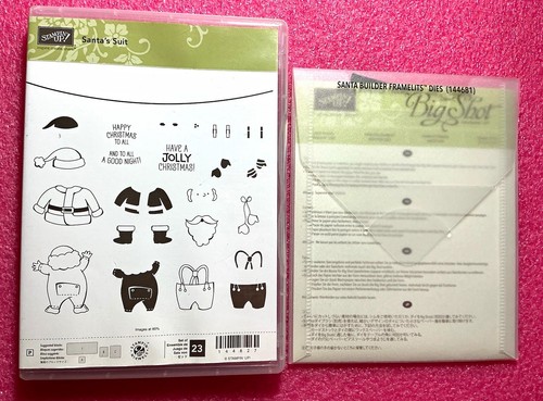 Stampin santa s suit - stampin, santa’s