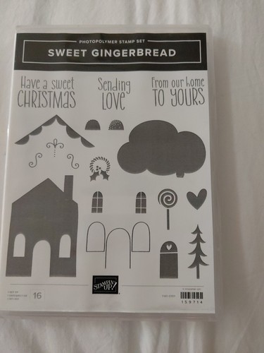 Stamping sweet gingerbread - up,