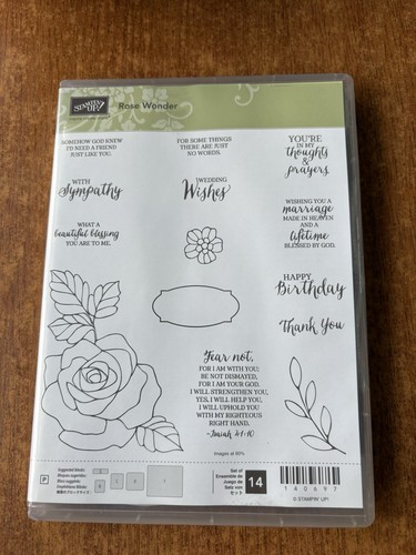 Stampin rose wonder stamps - stampin,