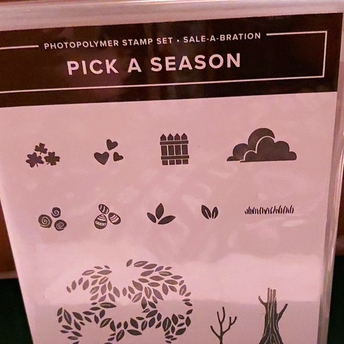 Stampin pick a season - a,