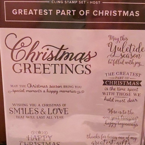 Stampin greatest part - up!,