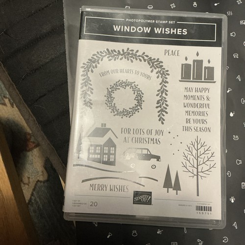 Stampin window wishes - up,