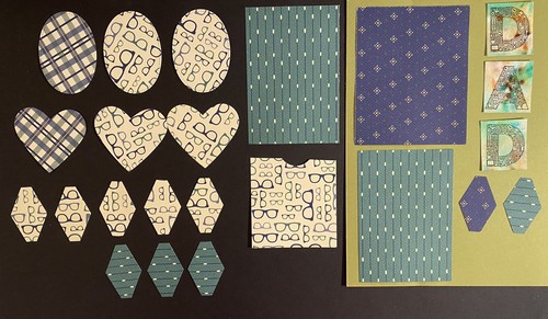 Stamped die cut elements - stamped, die-cut