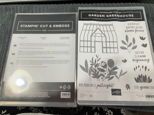 New stampin garden - new, up