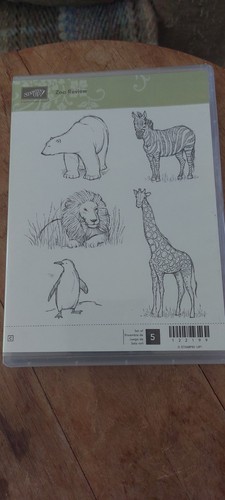 Stampin zoo review - review, rubber
