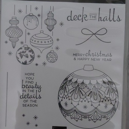Beautiful baubles stamp set - beautiful,