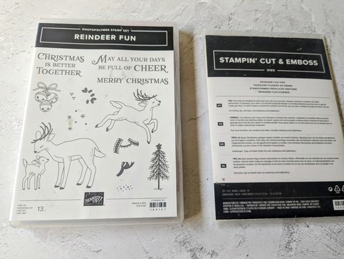 Reindeer fun stamps - stamps, 13)