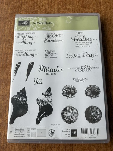 Stampin many shells - up,