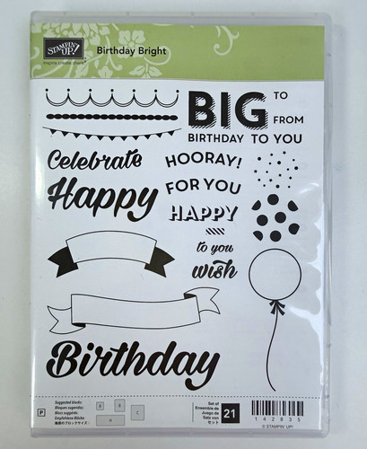 Stampin birthday bright - up!,
