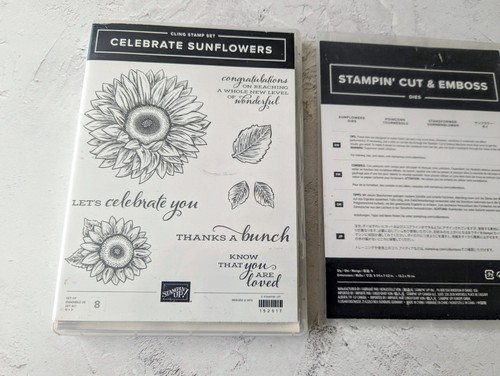 Celebrate sunflowers stamps - celebrate,