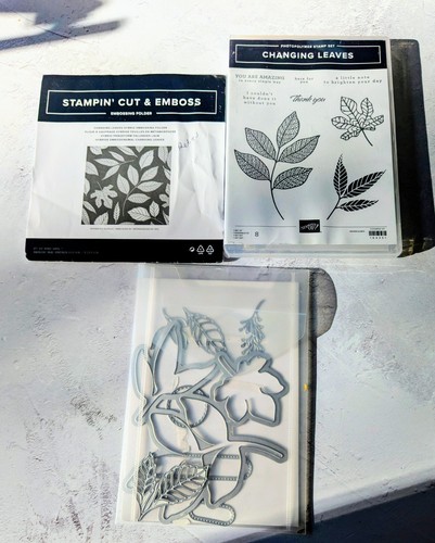 Changing leaves stamps - leaves, (8)