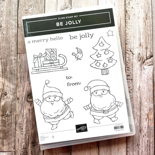 Jolly stampin up - , red