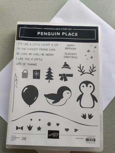 Stampin stamp set penguin - stamp,