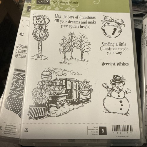Stampin set 8clear - up,