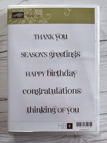 Stampin curly cute - up!,