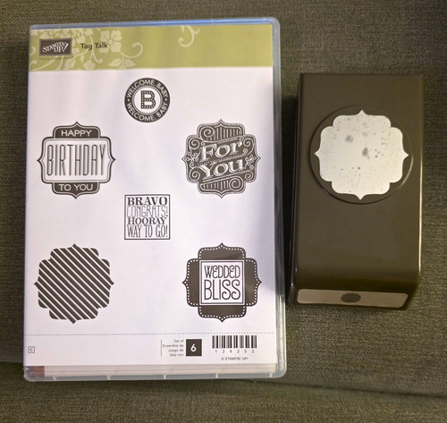 Stampin tag talk birthday - up!,