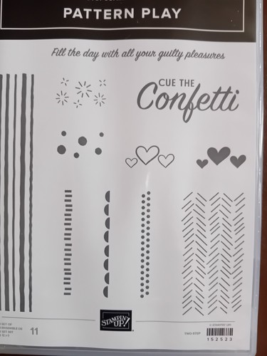 Pattern play stampin stamp - pattern,