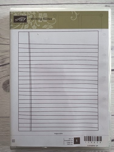 Stampin writing notes - up!,