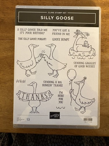 Stampin silly goose stamp - stampin'up, 'silly
